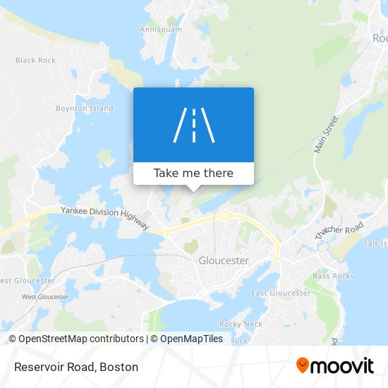 Reservoir Road map