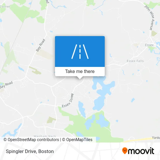 Spingler Drive map