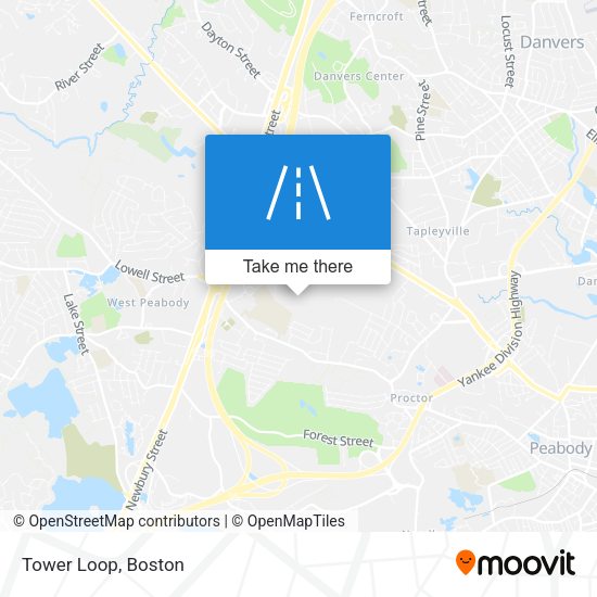 Mapa de Tower Loop