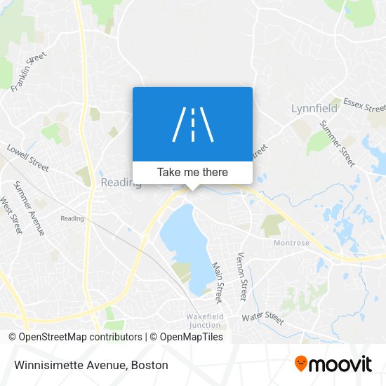 Mapa de Winnisimette Avenue