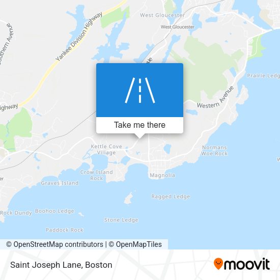 Mapa de Saint Joseph Lane