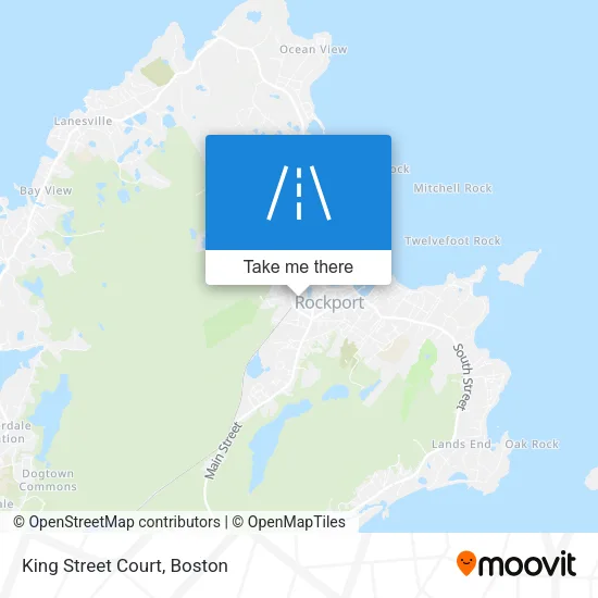 King Street Court map