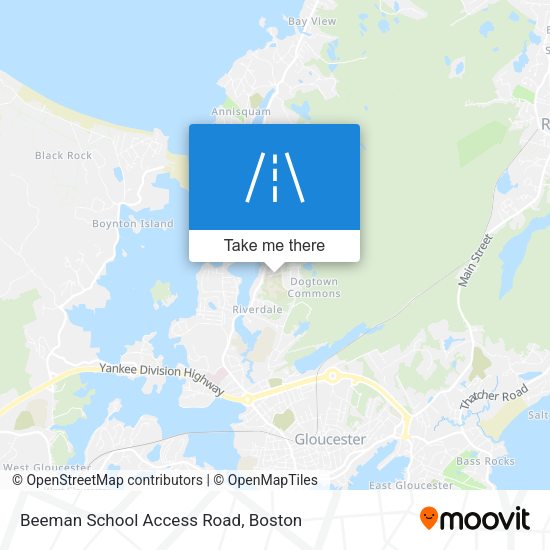 Mapa de Beeman School Access Road
