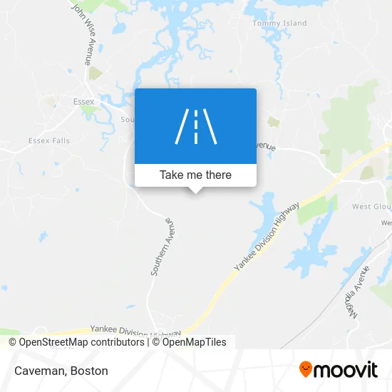 Caveman map