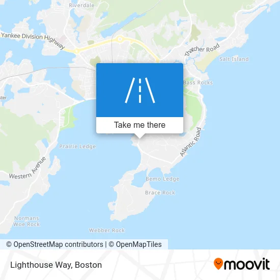 Lighthouse Way map