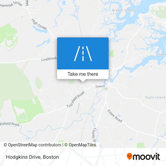 Hodgkins Drive map