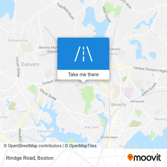 Rindge Road map