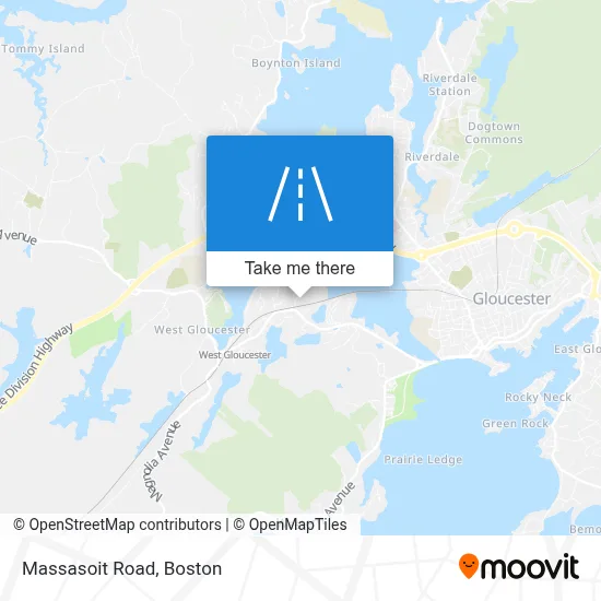 Massasoit Road map