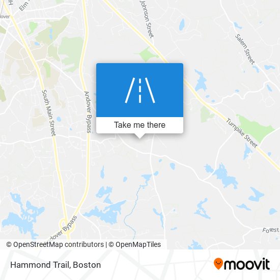 Hammond Trail map