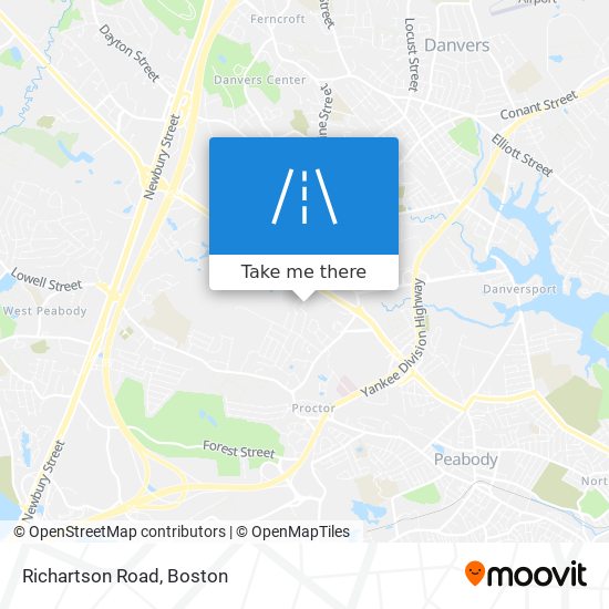 Mapa de Richartson Road