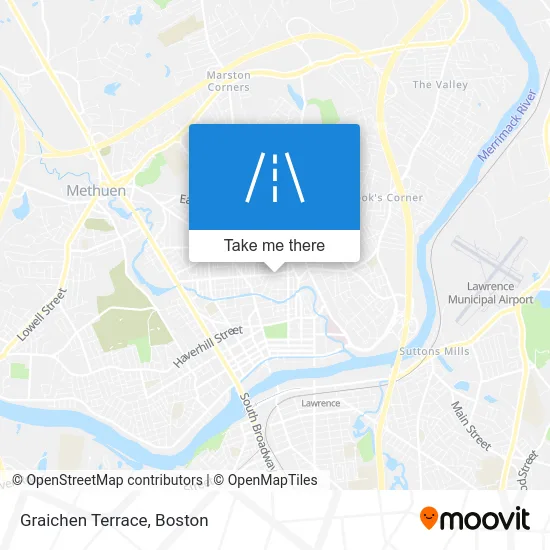 Graichen Terrace map