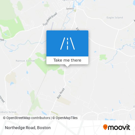 Mapa de Northedge Road