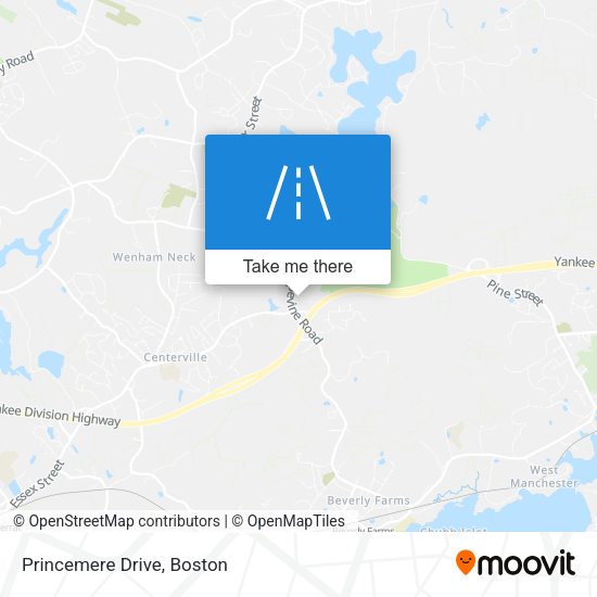 Mapa de Princemere Drive