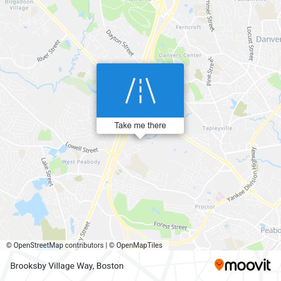 Brooksby Village Way map
