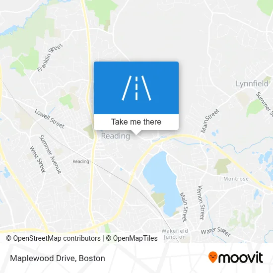 Maplewood Drive map