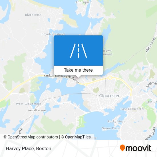Mapa de Harvey Place