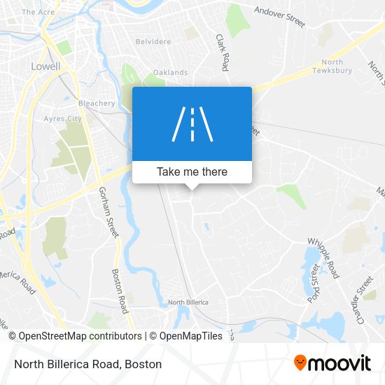 Mapa de North Billerica Road