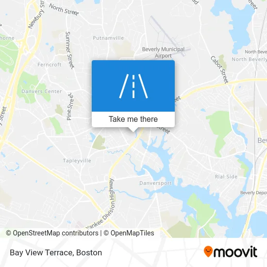 Bay View Terrace map