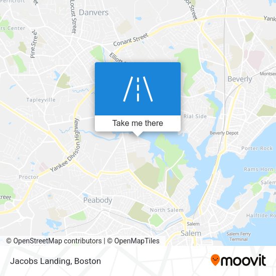 Mapa de Jacobs Landing
