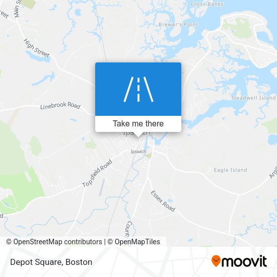 Mapa de Depot Square