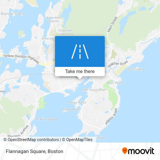 Mapa de Flannagan Square