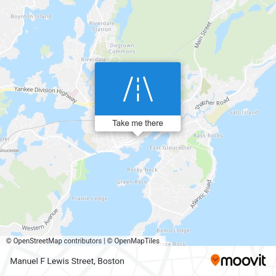 Manuel F Lewis Street map