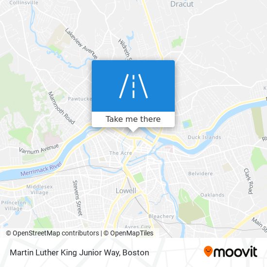 Mapa de Martin Luther King Junior Way