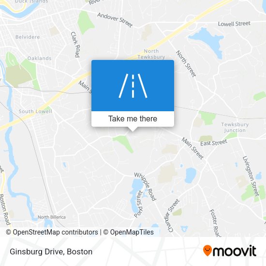 Ginsburg Drive map