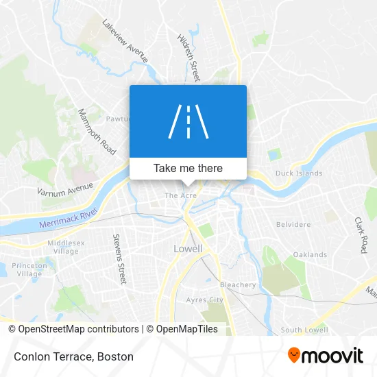 Mapa de Conlon Terrace