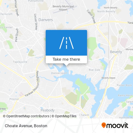 Choate Avenue map