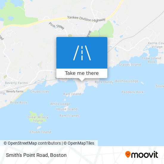 Mapa de Smith's Point Road