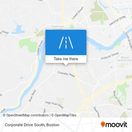 Corporate Drive South map