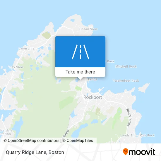 Quarry Ridge Lane map