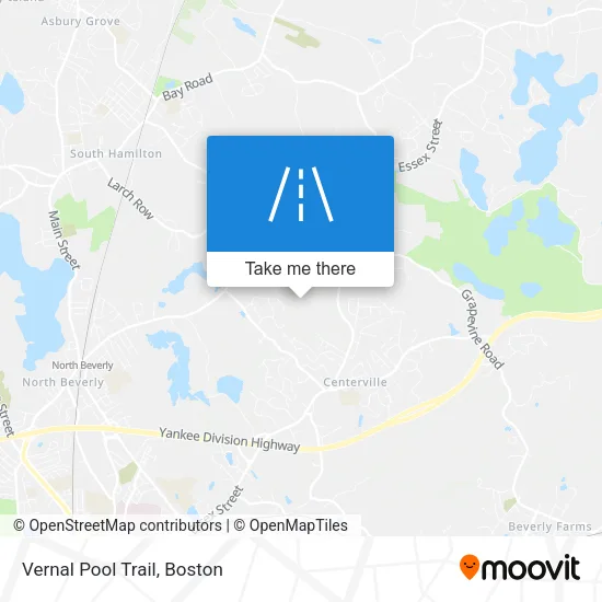 Vernal Pool Trail map