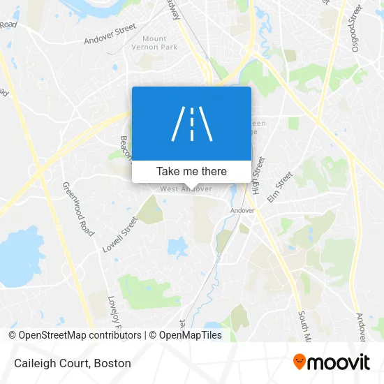 Mapa de Caileigh Court