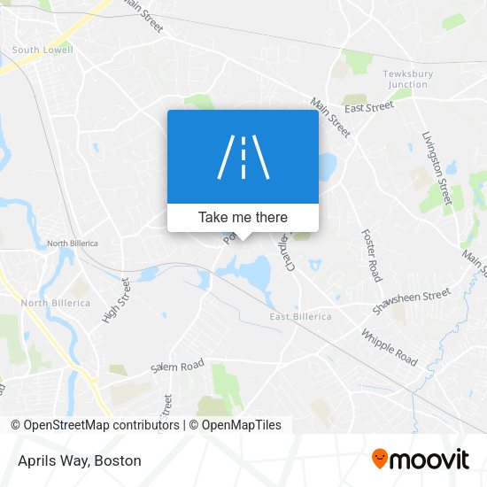 Mapa de Aprils Way