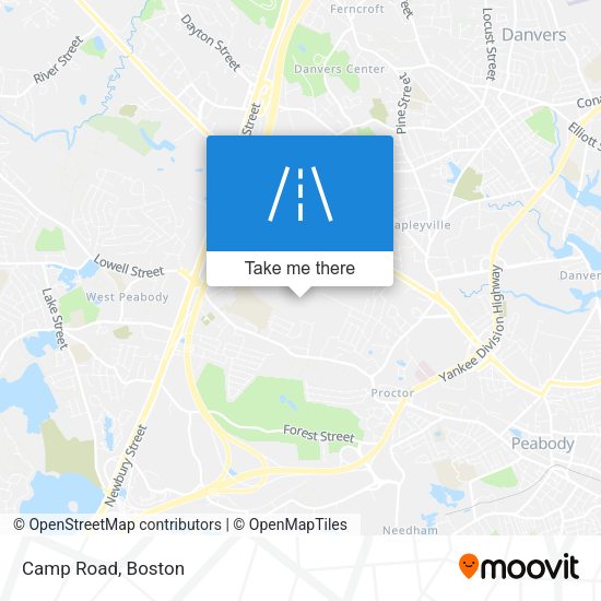 Mapa de Camp Road