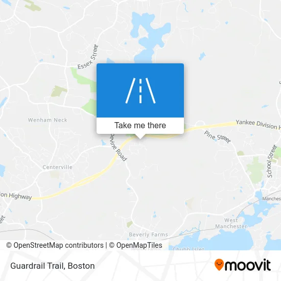 Guardrail Trail map