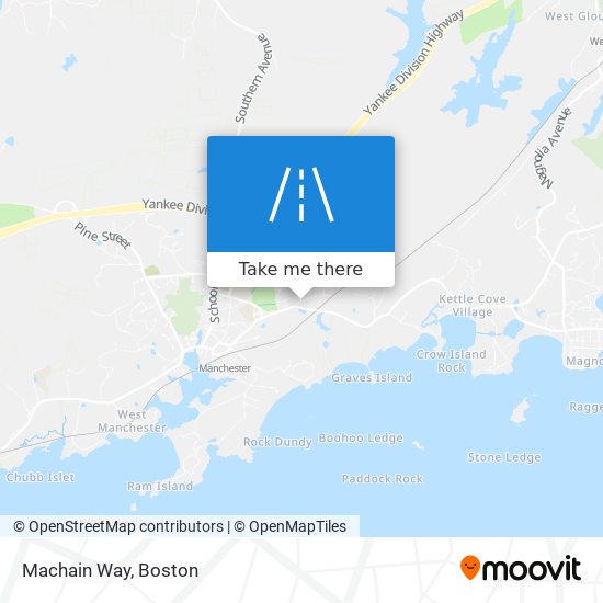 Mapa de Machain Way