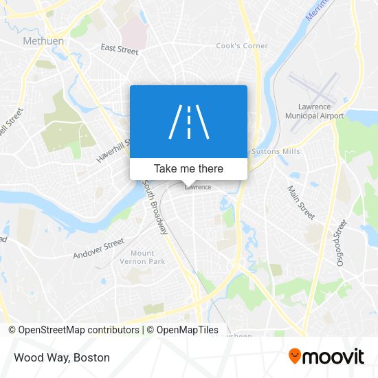 Mapa de Wood Way