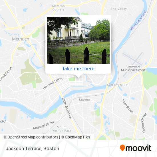 Mapa de Jackson Terrace