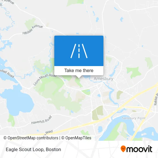 Eagle Scout Loop map