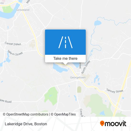 Mapa de Lakeridge Drive