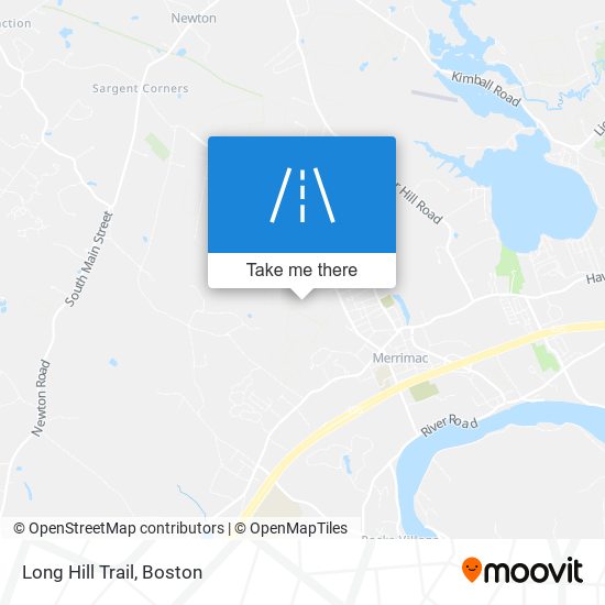 Mapa de Long Hill Trail