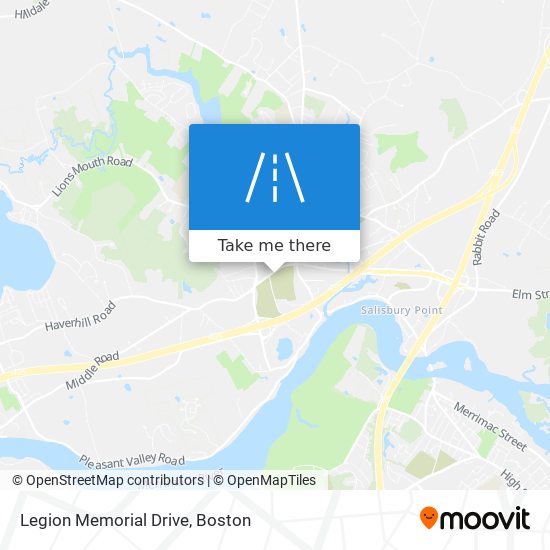 Legion Memorial Drive map