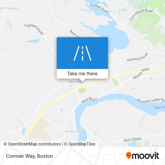 Mapa de Cormier Way