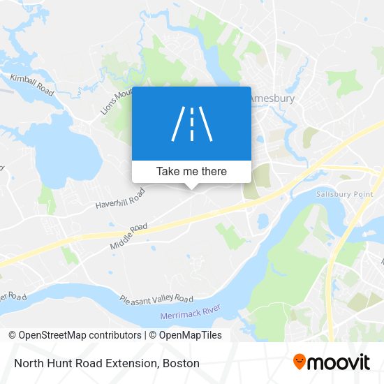 Mapa de North Hunt Road Extension