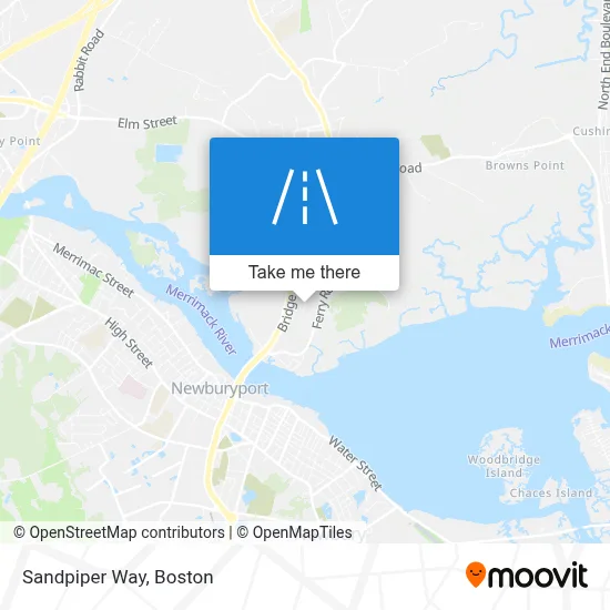 Sandpiper Way map