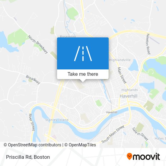 Mapa de Priscilla Rd