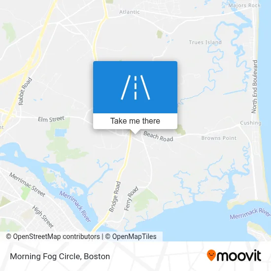 Morning Fog Circle map